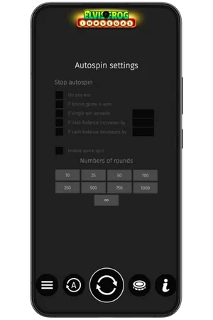 elvis frog slot autospin settings menu